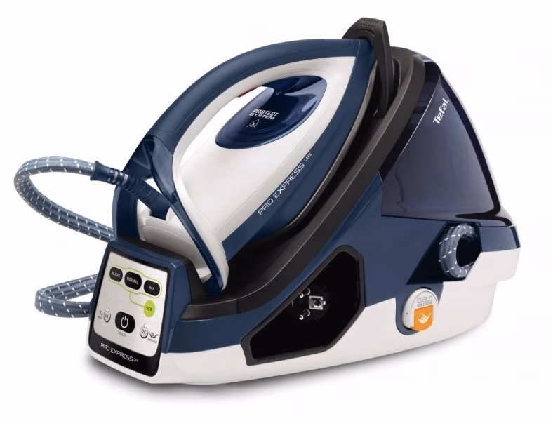 Утюг с парогенератором Tefal GV9080, 2400 Вт, 180 г/мин и более, 1600 мл, Cиний