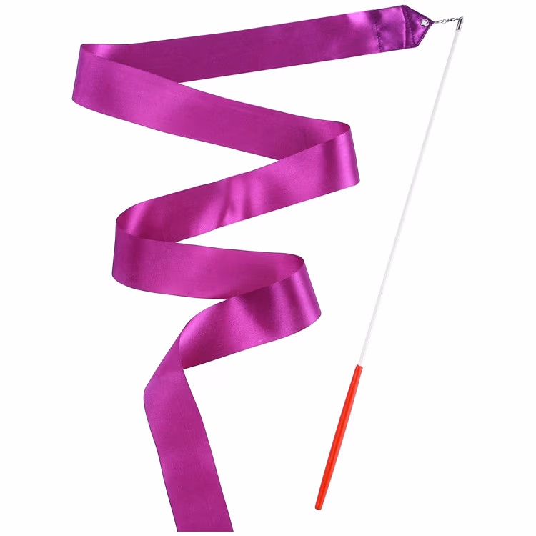 Baston gimnastic cu panglica Grace Dance Gymnastic stick with ribbon 