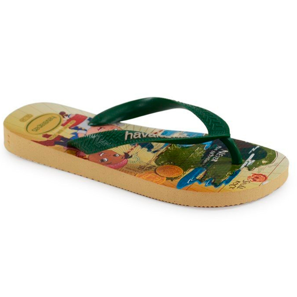 Slapi Havaianas JAKE E OS PIRATAS / 33/34 cm / Bej photo 5