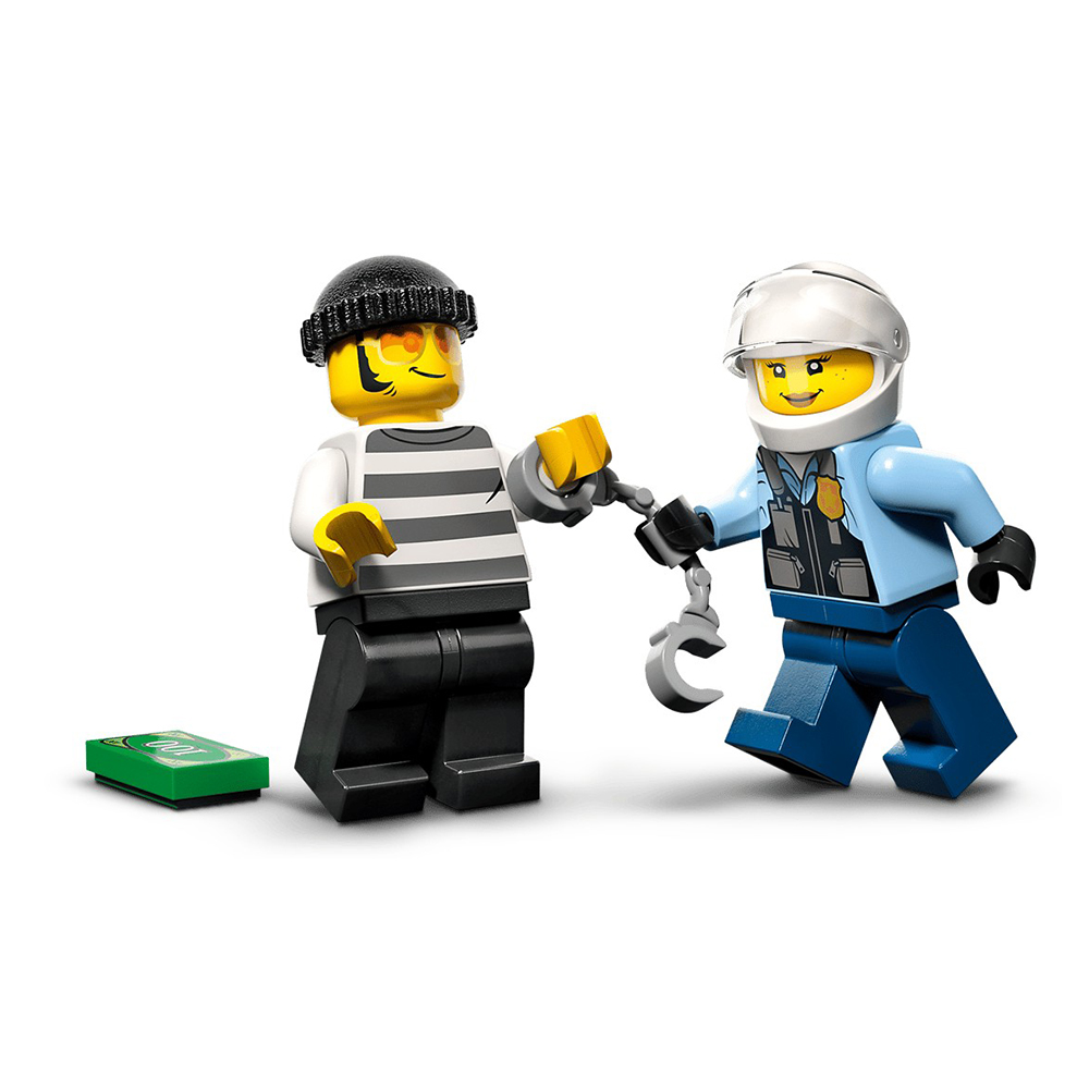 Constructor Lego City Police Bike Car Chase 60392 de la 5+ ani photo 5