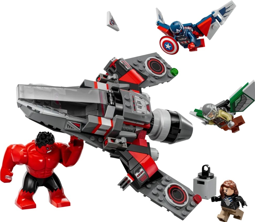 Конструктор Lego Marvel Captain America vs. Red Hulk Battle 76292 от 8+ лет photo 2