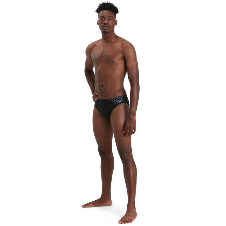 Slipi Speedo MEDLEY LOGO 7CM BRF AM        /Negru/gri photo 3