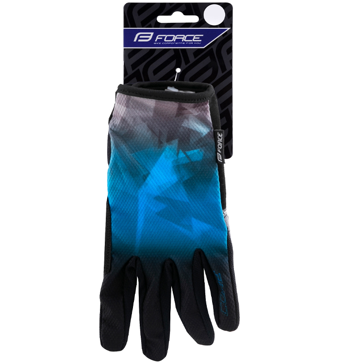 Manusi pentru bicicleta Force MTB CORE summer Albastru 9057292 photo 3