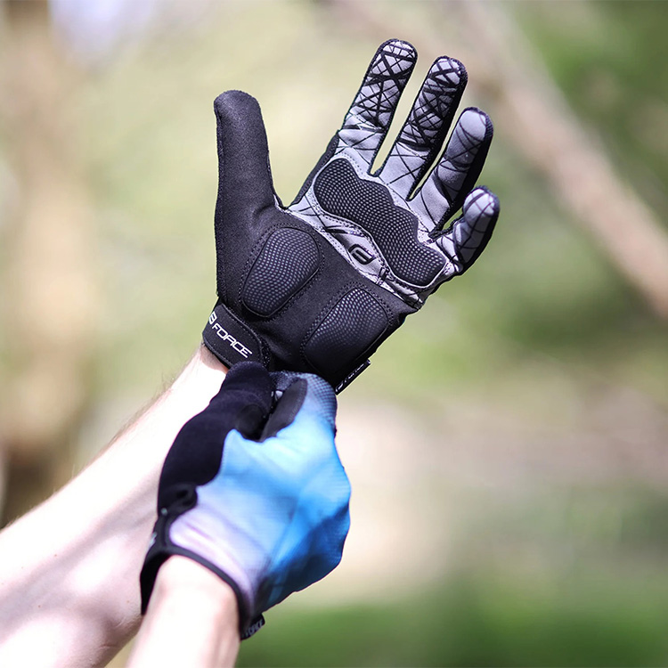 Manusi pentru bicicleta Force MTB CORE summer Albastru 9057292 photo 5