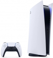 Игровая приставка Sony PlayStation 5 Digital Edition - White + God of War Ragnarok thumbnav 2