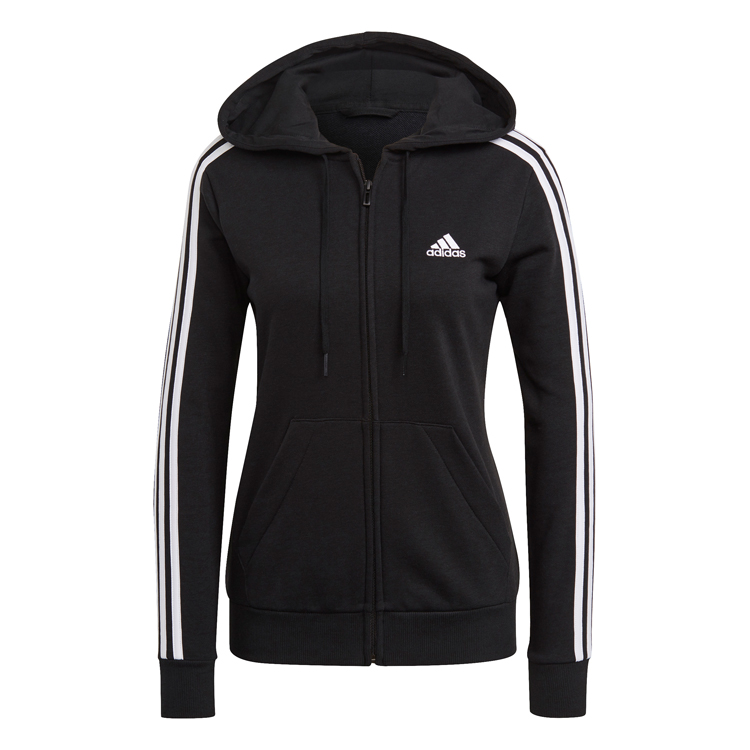 Hanorac Adidas W 3S FT FZ HD XS Negru Femei photo 2