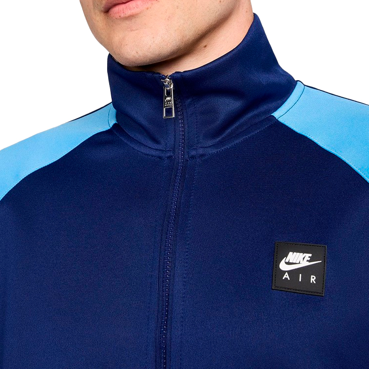 Hanorac pt bărbați Nike M AIR PK FZ JKT XXL Albastru photo 4