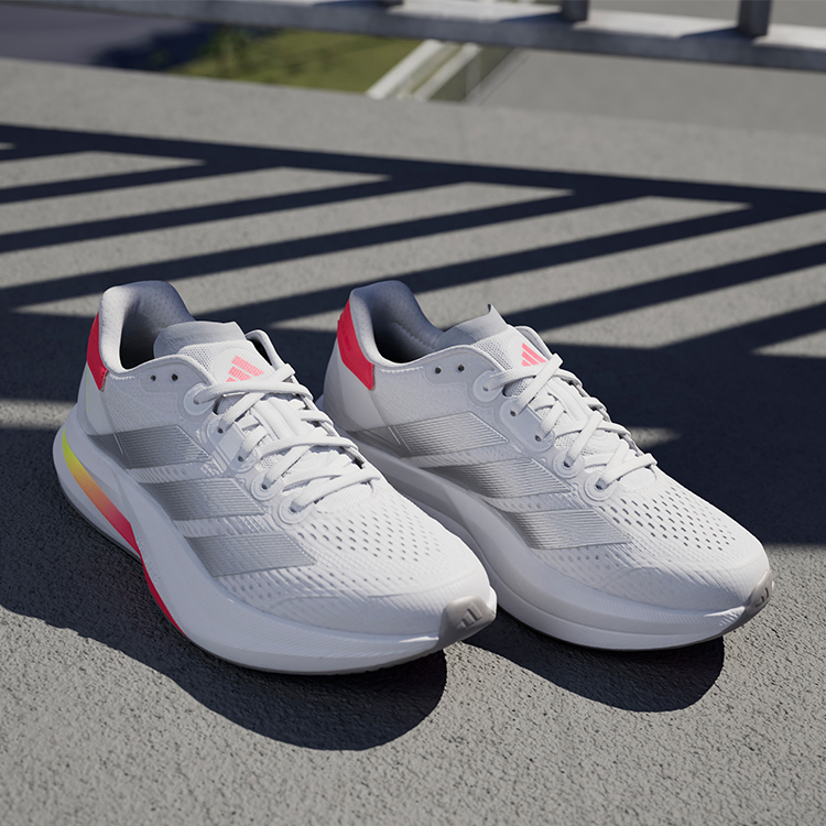 Incaltaminte Sport Adidas DURAMO SPEED 2 W pt Femei / 37.5 / Alb photo 6
