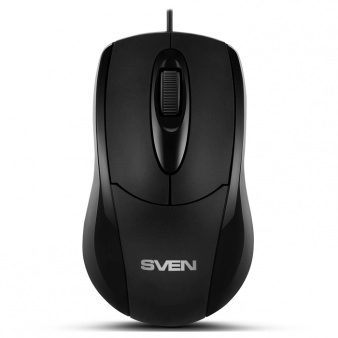 SVEN RX-110, Optical Mouse, 1000 dpi, USB, Black