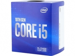 Intel® Core™ i5-10400, S1200, 2.9-4.3GHz (6C/12T), 12MB Cache, Intel® UHD Graphics 630, 14nm 65W, Box