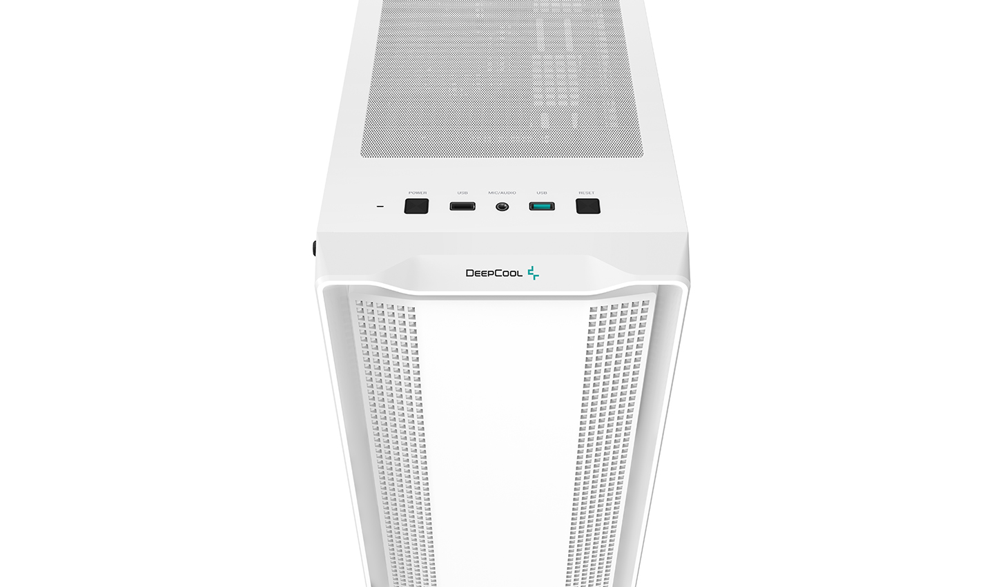 DEEPCOOL "CC560 WH" ATX Case, with Side-Window (Tempered Glass Side Panel) & Mesh Front Panel, without PSU, Tool-less, Pre-installed: Front 3x120mm LED fans, Rear 1x140mm LED fan, Top panel Magnetic dust filter, 1xUSB3.0, 1xUSB2.0, 1xAudio, White photo 3
