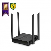 TP-LINK Archer C64 AC1200 Dual Band Wave 2 Wireless Gigabit Router, Atheros, 867Mbps at 5Ghz + 300Mbps at 2.4Ghz, 802.11ac/a/b/g/n, 2x2 MU-MIMO, Airtime Fairness, 1 Gigabit WAN + 4 Gigabit LAN, 4 fixed antennas