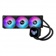 Житкостный Кулер ASUS TUF GAMING LC III 360 ARGB/ Universal/ 650-2600 RPM/ 37.4dBA / 90.78CFM/ Black thumbnav 1