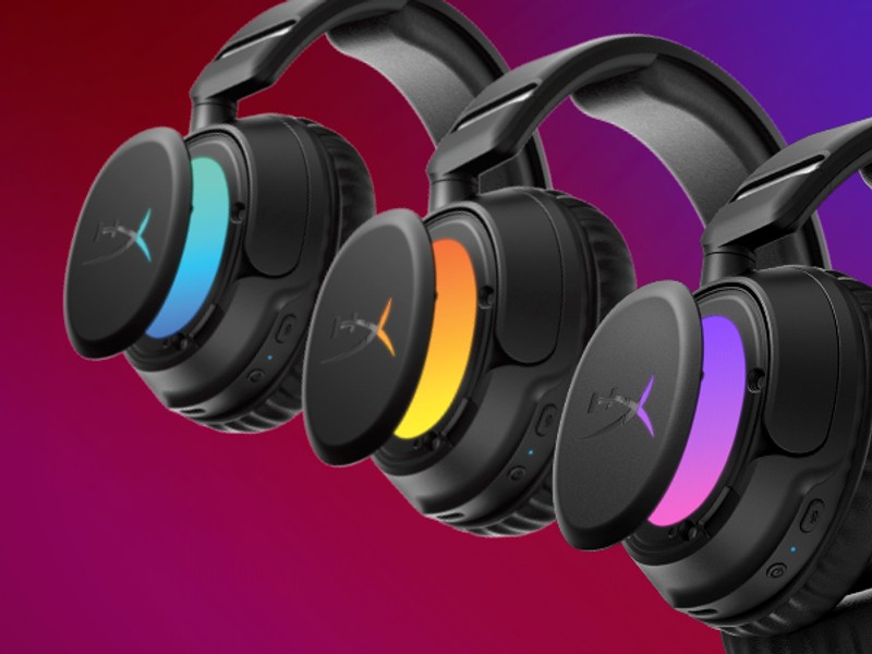 Беспроводные игровые наушники HyperX Cloud Flight 2, black, [B5VC4AA] photo 4