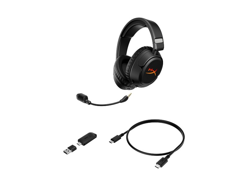 Беспроводные игровые наушники HyperX Cloud Flight 2, black, [B5VC4AA] photo 5