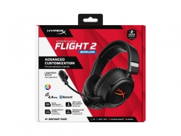 Беспроводные игровые наушники HyperX Cloud Flight 2, black, [B5VC4AA] thumbnav 6