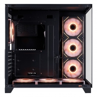 Корпус 1STPLAYER MV8-TP / no PSU / Side-Window / 4x120mm / ATX / Black thumbnav 2