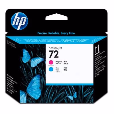 HP 72 (C9383A) magenta and cyan printhead  for HP DesignJet T1100, HP DesignJet T1120, HP DesignJeT610