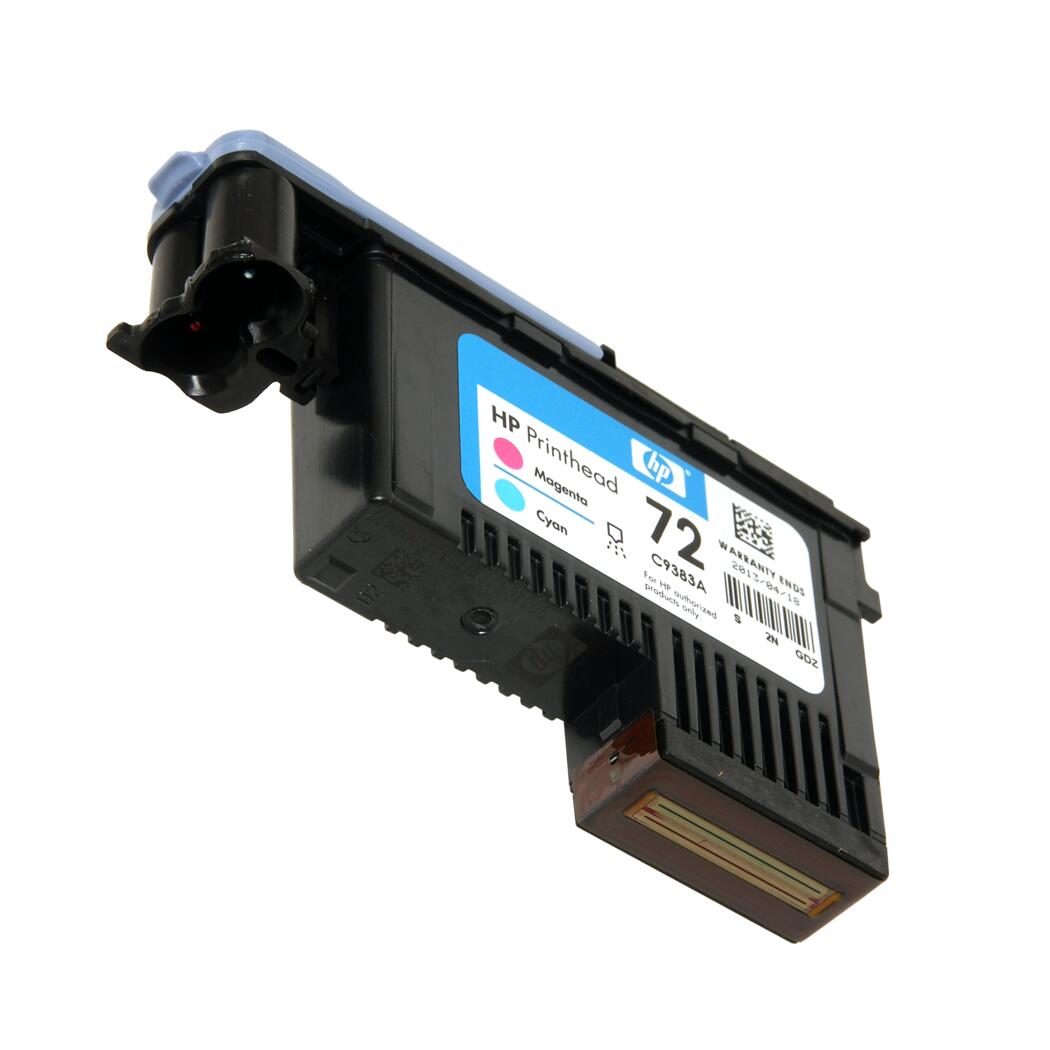HP 72 (C9383A) magenta and cyan printhead  for HP DesignJet T1100, HP DesignJet T1120, HP DesignJeT610 photo 4