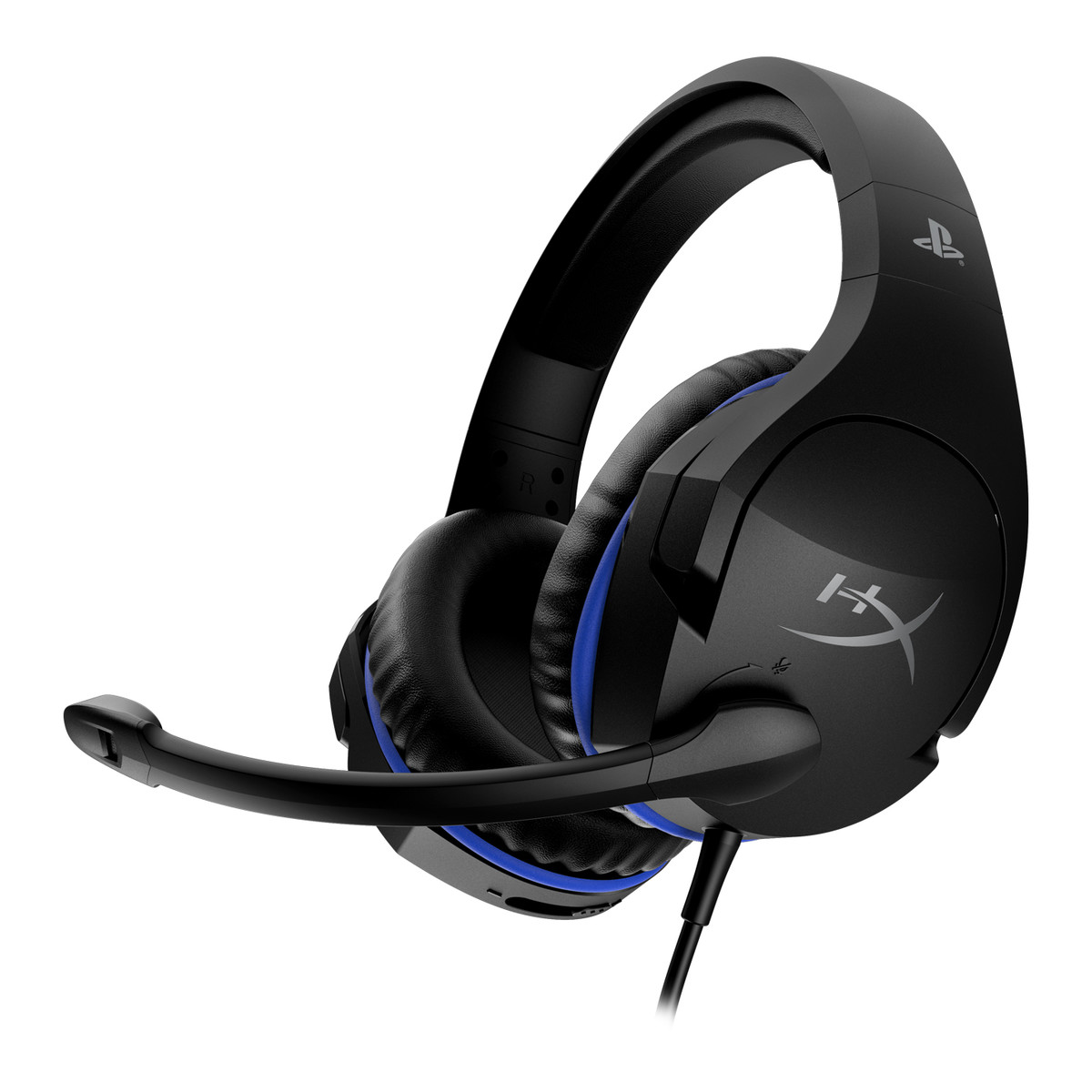 Игровые наушники HyperX Cloud Stinger PS4, black/blue, [HX-HSCSS-BK/EM] photo 1
