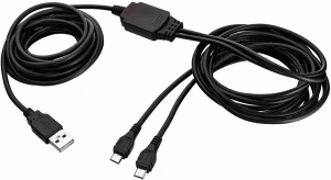 Trust GXT222 Duo Charge cable PS4