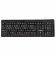 SVEN KB-C3060, Keyboard, Waterproof construction, 113 keys, 9 shortcut key, 1.5m, USB, Black, Rus/Ukr/Eng