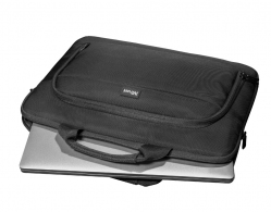 Trust NB bag 14” - Eco-friendly Slim laptop bag for 14”  laptops, Black thumbnav 4