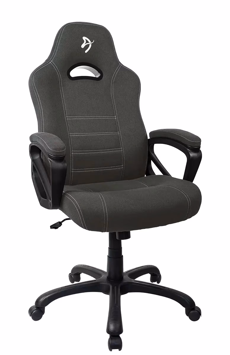 Игровое кресло AROZZI Enzo Woven Fabric / 95kg / 150-180cm / Black/Gray 