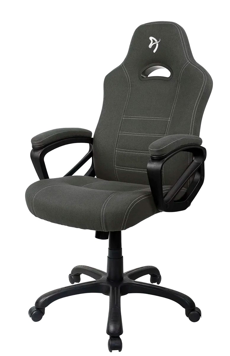 Игровое кресло AROZZI Enzo Woven Fabric / 95kg / 150-180cm / Black/Gray photo 3
