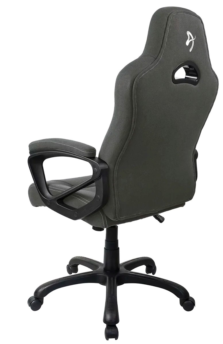 Игровое кресло AROZZI Enzo Woven Fabric / 95kg / 150-180cm / Black/Gray photo 4