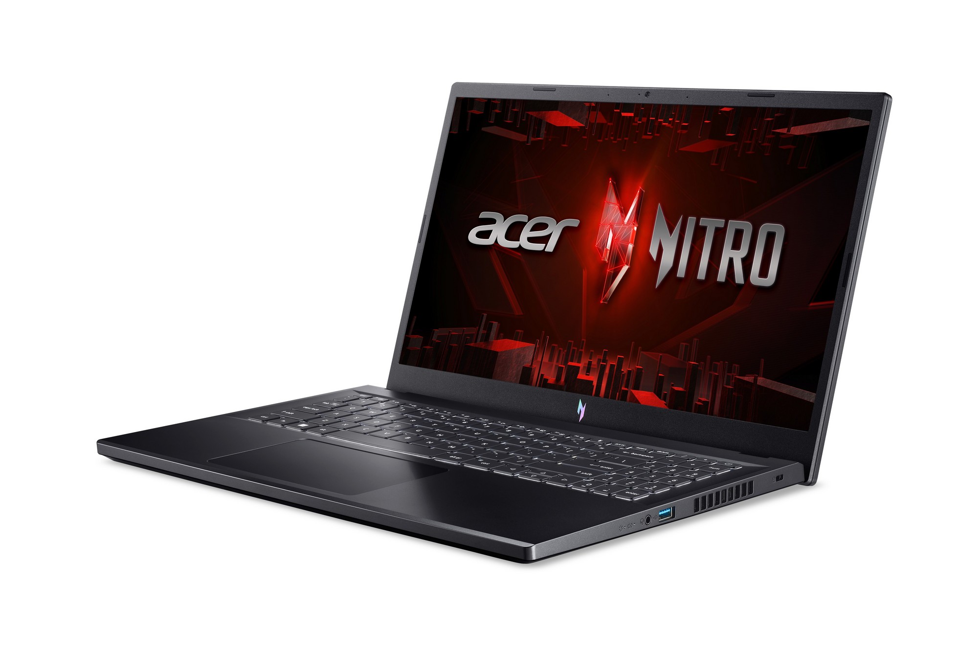 Laptop 15.6” ACER Nitro ANV15-51 (NH.QNBEU.003) / Intel Core i7-13620H / 16GB / 1TB SSD / RTX 4050 / Obsidian Black photo 2