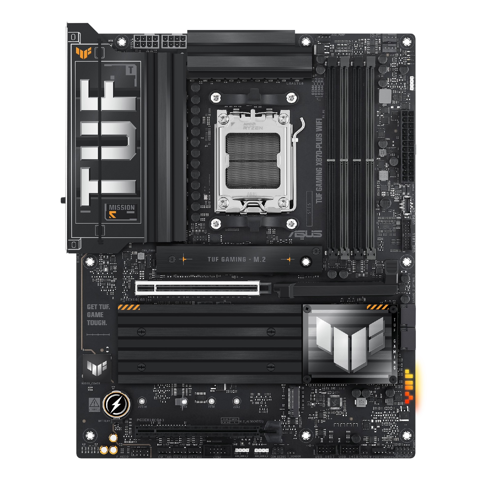 Материнская плата ASUS TUF GAMING X870-PLUS WIFI/ AM5 / AMD X870 / DDR5 / ATX photo 2