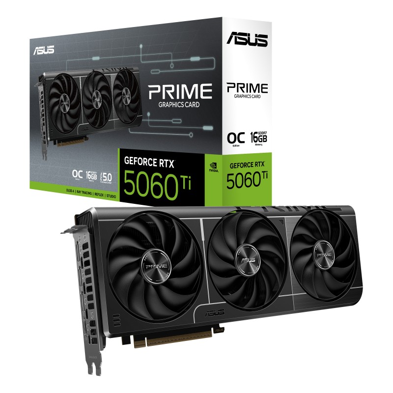 Placa video ASUS PRIME GeForce RTX 5060 Ti OC Edition / 16GB / GDDR7 / 128bit photo 1
