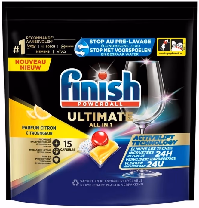 Таблетки для ПММ Finish Finish15pc