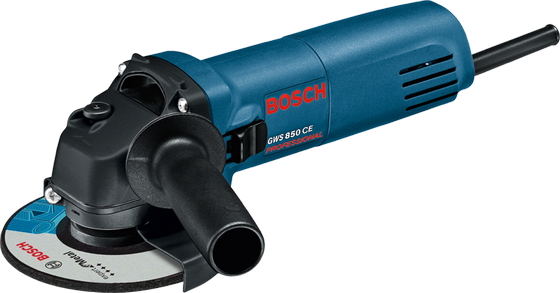 Угловая шлифмашина Bosch GWS 850CE (0601378793) photo 1 Угловая шлифмашина Bosch GWS 850CE (0601378793) photo 1