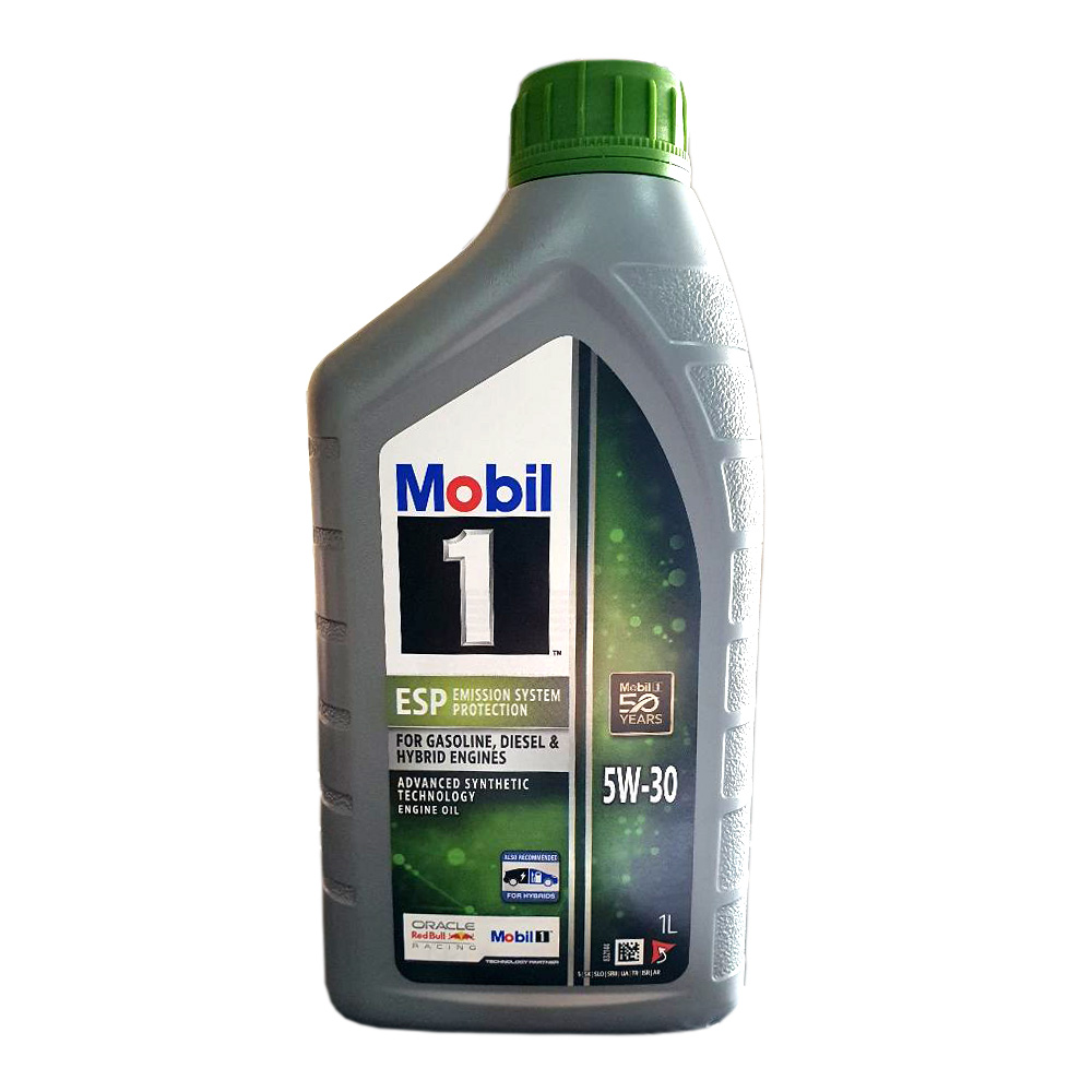 Моторное масло Mobil 5W-30 1 л /Полностью синтетическое /Бензино/дизельный photo 1