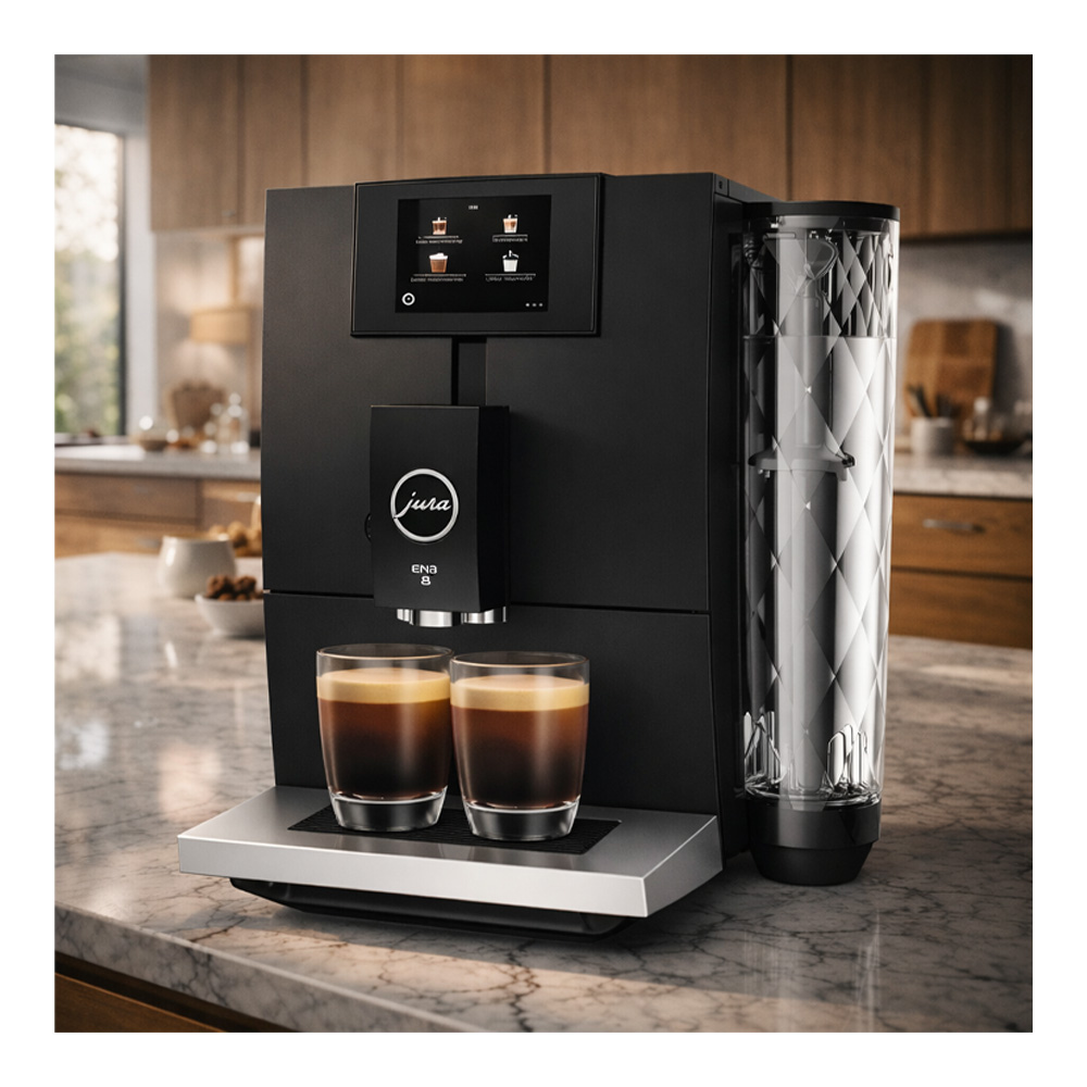 Aparat de cafea Espresso JURA ENA8 Full Metropolitan Black, 15493 / 15 bar / Espresso photo 8