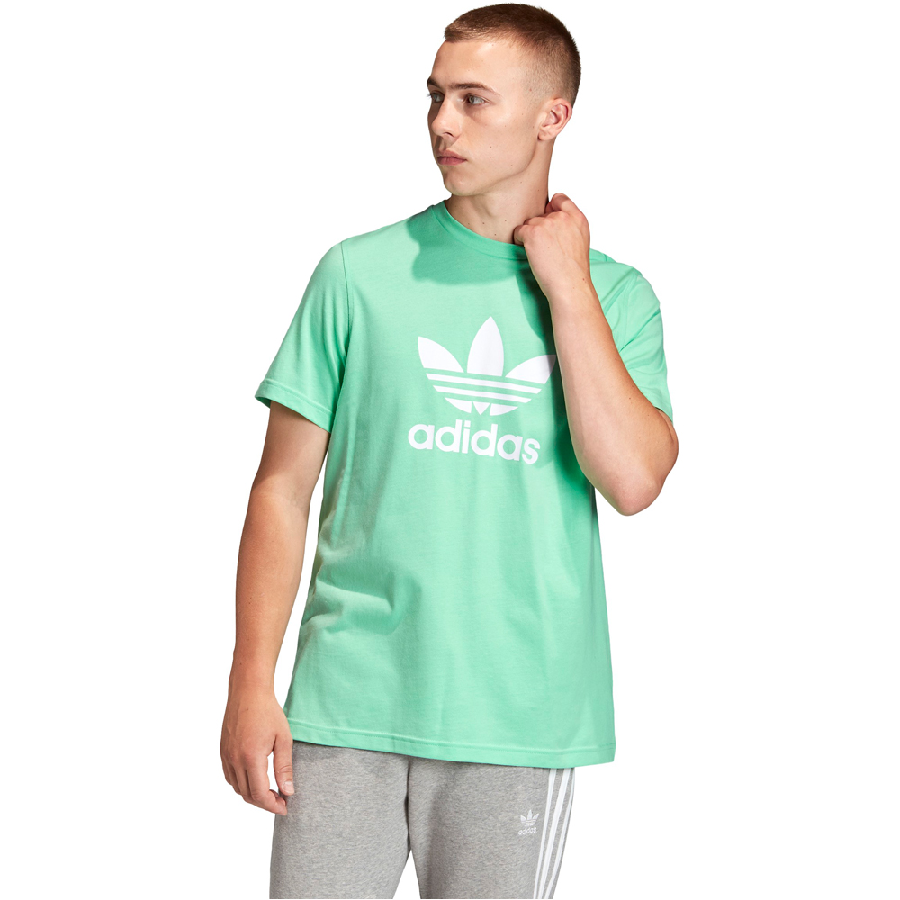 Tricou bărbătesc Adidas TREFOIL T-SHIRT L Verde photo 3