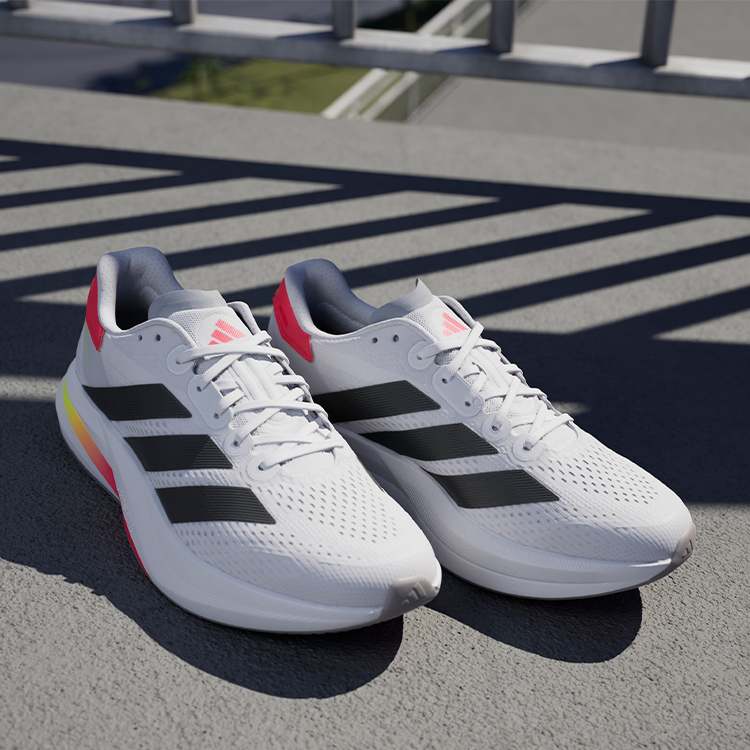 Incaltaminte Sport Adidas DURAMO SPEED 2 M pt Barbati / 40.5 / Alb photo 8