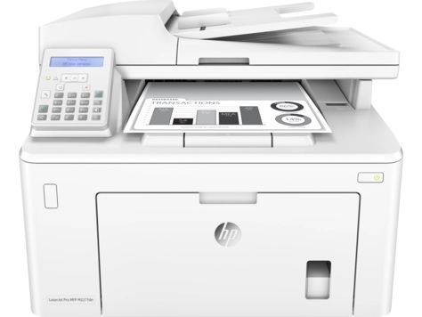 MFD HP LaserJet Pro M227fdn, White, A4, 28ppm, Fax, 256MB, up to 30000 monthly, 1200dpi, Duplex, 35 sheets ADF,  Hi-Speed USB 2.0, Fast Ethernet 10/100Base-TX, HP ePrint, Apple AirPrint (CF230A ~1600 pages, CF230X~3500 pages)