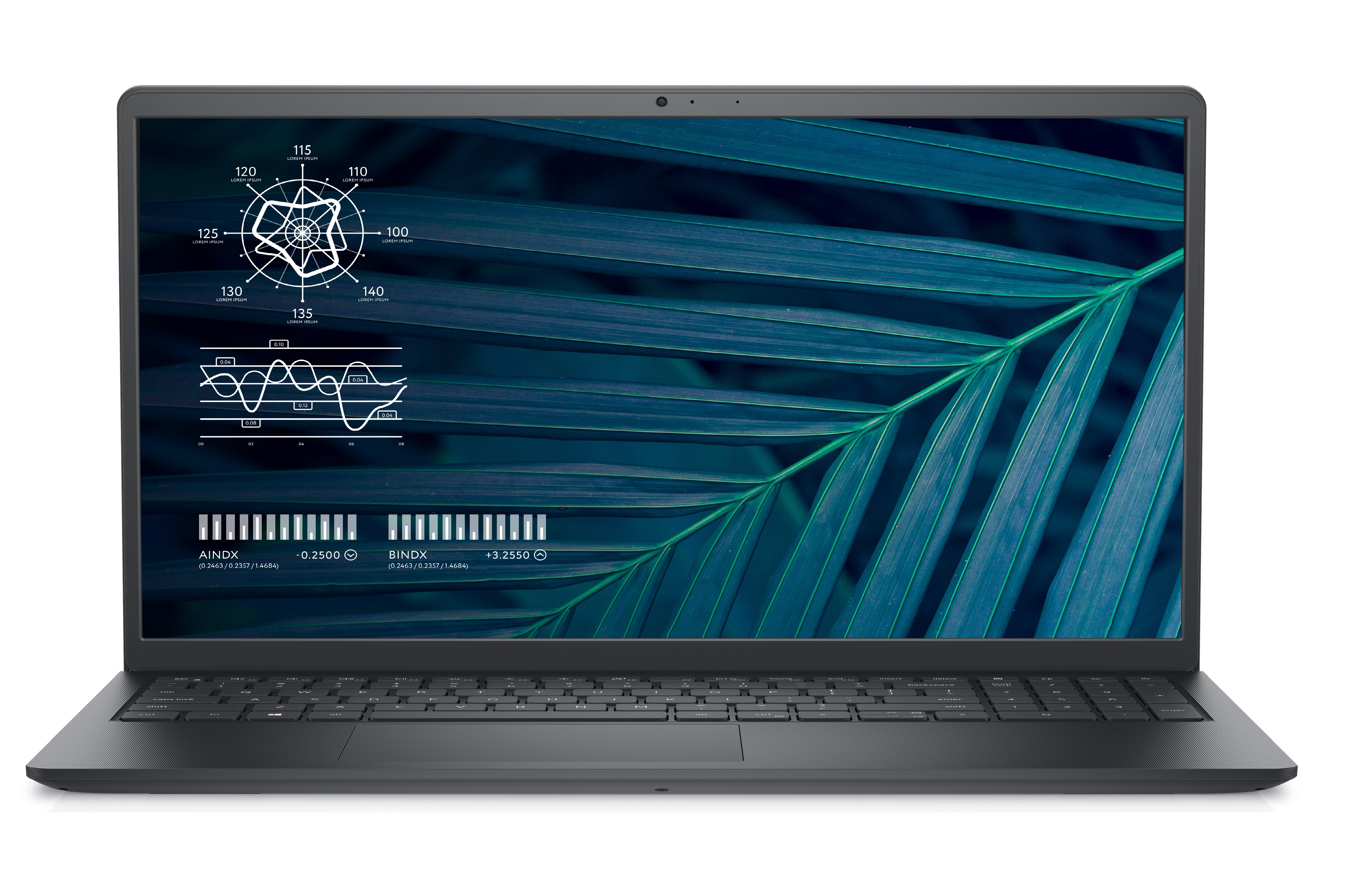 DELL Vostro 15 3000 (3510) Carbon Black, 15.6" FHD AG WVA (Intel Core i3-1115G7, 4GB (2 slots), 256GB M.2 PCIe NVMe SSD, Intel UHD Graphics, CR, HDMI, LAN, WiFi 802.11ac 1x1 +BT, 3cell 41WHr BT, HD Cam, Backlit KB, Ubuntu, 1.69kg) photo 1