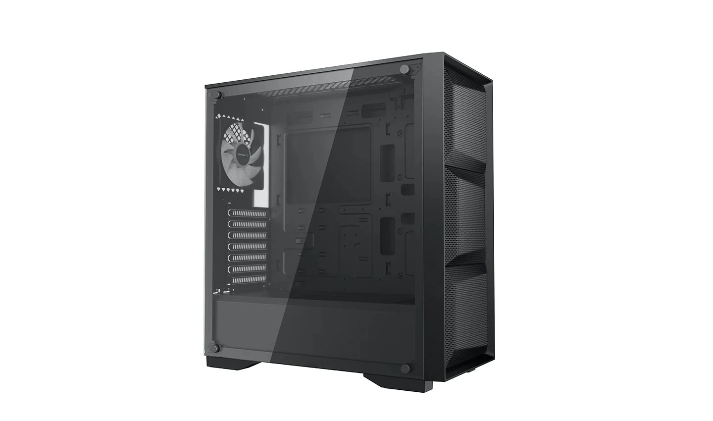 Корпус DEEPCOOL MATREXX 50 MESH 4FS / w/oPSU / Side panel / 4x120mm fans / ATX / Black