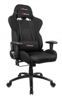 Gaming/Office Chair AROZZI Inizio Fabric, Black, max weight up to 105kg, 2D Armrests, Rocking function that tilts the seat and backrest up to 12°, Head and Lumber cushions, Metal Frame, Steel wheelbase, Gas Lift 4class, W-24.5kg