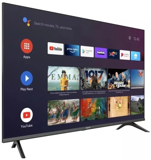 40" LED TV Hisense 40A4HA, Black (1366x768 HD Ready, PCI 1000 Hz, SMART TV (Android TV OS), 3 x HDMI2.0, 2 x USB, DVB-T/T2/C/S2, Speakers 2 x 6W, 3.8 Kg) photo 2
