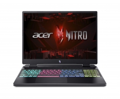 ACER Nitro AN16-41 Obsidian Black (NH.QKCEU.004) 16.0" WUXGA (1920x1200) IPS 165Hz (AMD Ryzen 7 7735HS 8xCore 3.2-4.75GHz, 16GB (2x8) DDR5 RAM, 1TB PCIe NVMe SSD, GeForce RTX 4060 8GB GDDR6, WiFi 6E/BT 5.1, 4cell, HD Webcam, RGB Backlit KB, EN/RU/UA, No O thumbnav 1