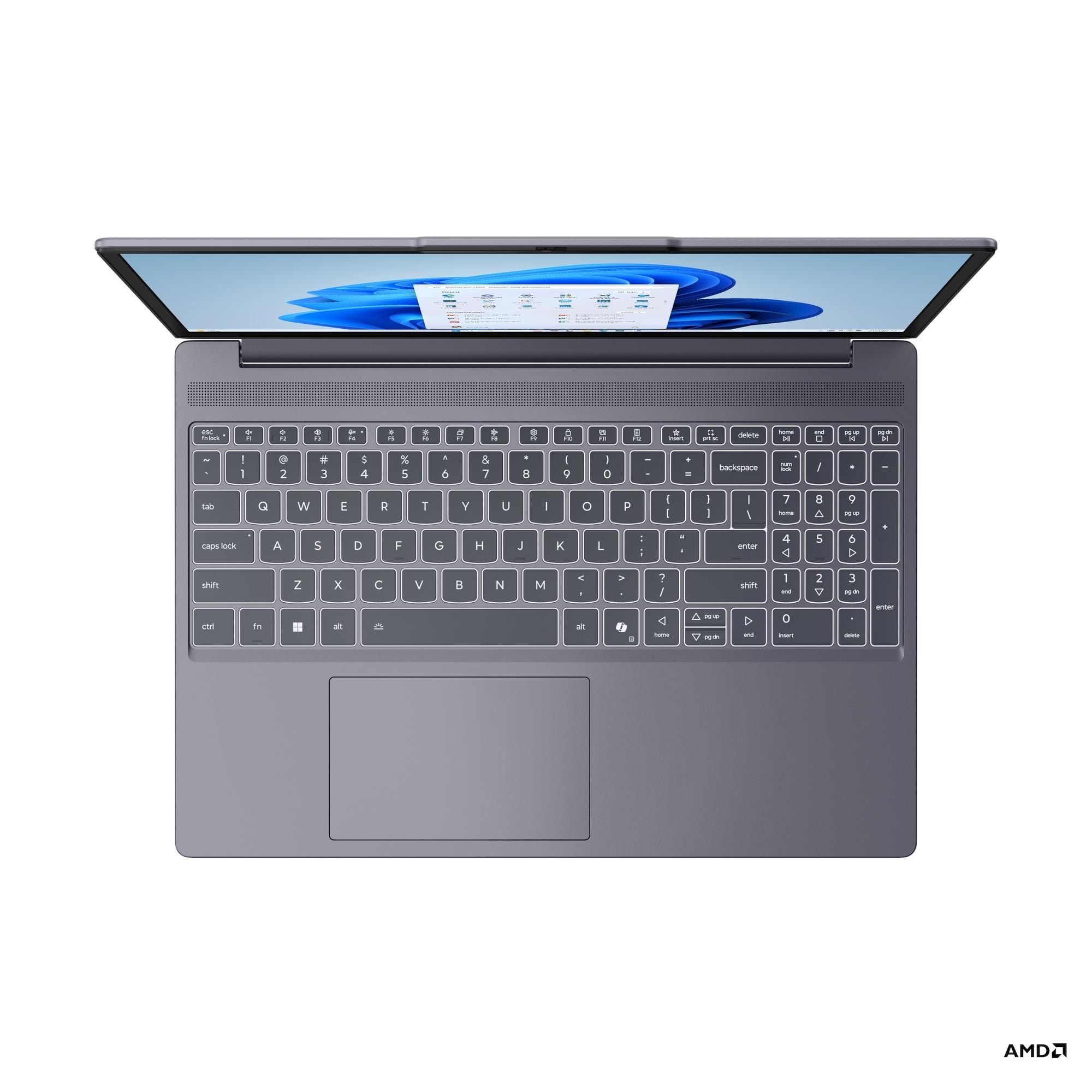 Laptop 15.3” Lenovo IdeaPad Slim 3 15AHP10/ WUXGA/ AMD Ryzen 7 8840HS/ 16GB/ 512GB SSD/ Luna Grey photo 5