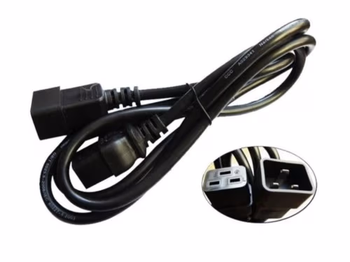 4.3m, 10A/100-250V, C13 to IEC 320-C14 Rack Power Cable 