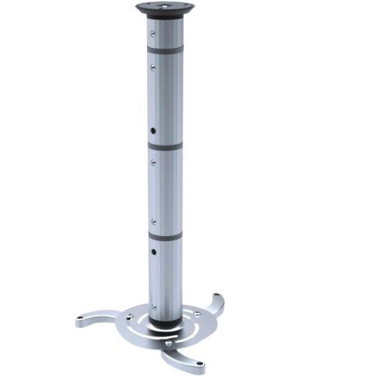 Sunne PRO03 Ceiling Projector Bracket, Ceiling to Projector 80-980mm, Tilt -15°~+15°, Swivel 360°, max 10kg, Silver photo 1 Sunne PRO03 Ceiling Projector Bracket, Ceiling to Projector 80-980mm, Tilt -15°~+15°, Swivel 360°, max 10kg, Silver photo 1