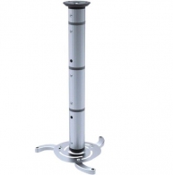Sunne PRO03 Ceiling Projector Bracket, Ceiling to Projector 80-980mm, Tilt -15°~+15°, Swivel 360°, max 10kg, Silver thumbnav 1