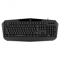 SVEN GS-4300 RGB Gaming Set, Keyboard+Mouse+MousePad+Headset, keys 104 keys, 12 Fn-keys, Backlight (RGB) mouse 7+1(1200-3200 DPI) , USB, Black, Rus/Ukr/Eng thumbnav 3